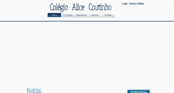 Desktop Screenshot of alicecoutinho.com